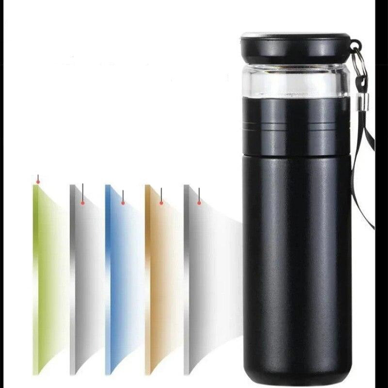 Travel Tea Tumbler with Infuser and Sleeve - view 7