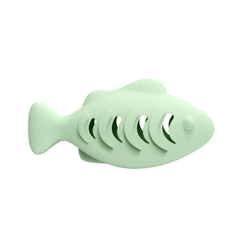 Silicone Fish Cat Treat Dispenser