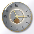 Fashion Ultra Thin Black Frame Silent Wall Clock, iBuyXi.com