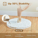 Modern Wood Flower Cushion Cat Tower