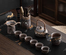 Old Thick Earthenware Tea Cup and Pot - view 4