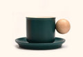 Ceramic Coffee Mug And Dish Tea Set - view 5