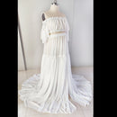 Boho Chiffon Dress For Maternity Photography