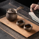 Vintage Tea Ware Gilt Iron Glaze Tea Set, ibuyxi.com