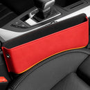 Suede Seat Side Storage Pocket For Car Seat Gap Filler Organizer Box Pu Leather Car Crevice Stowing Tidy Interior Parts, ibuyxi.com