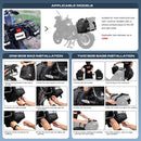 Rhinowalk 20L Universal Motorcycle Saddlebag, ibuyxi.com
