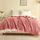Sweater Weather Plush Fleece Blanket, iBuyXi.com