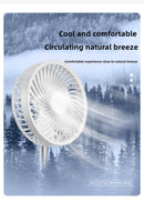 7200mAh Portable and Quiet Rechargeable Fan, ibuyxi.com
