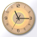 Fashion Ultra Thin Black Frame Silent Wall Clock - view 5