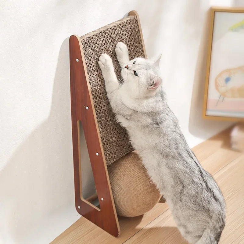 Scratch and Roll Cat Scratcher