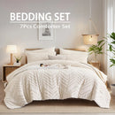 Kinsington Chevron Bed Comforter 7 Piece Set, iBuyXi.com