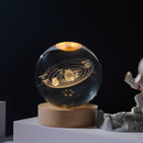 Creative Crystal Ball Universe Galaxy Lamp - view 3