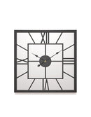Creative and Silent Square Iron Wall Clock Decoration, iBuyXi.com