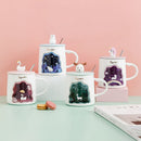 Exquisite 3D Animal Mug Lid Included with Spoon - view 8