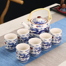 Handmade and Porcelain Ceramic Tea Pot Set, ibuyxi.com