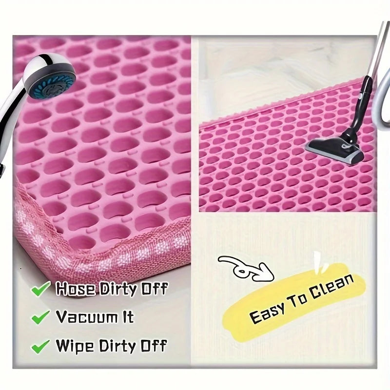 Easy Clean Honeycomb Cat Litter Mat