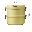 2/3 Layer Morandi Thermal Food Storage Lunch Box iBuyXi.com