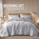 Kinsington Chevron Bed Comforter 7 Piece Set, iBuyXi.com