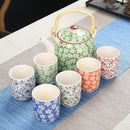 Handmade and Porcelain Ceramic Tea Pot Set, ibuyxi.com