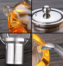 Heat Resistant Glass Tea Set Teapot 6 Cups - view 4
