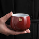 Japanese-style Kiln Variable Tea Cup Set Ceramic Cups and Mugs Teacups Teacup Mug for Tea Bowl Jingdezhen Puer Chinese Coffee Te - ibuyxi.com