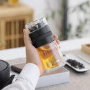 High Borosilicate Glass Tea Bottle Infuser Tumbler, iBuyXi.com