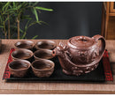 Single Pot Tea Set with Zisha Teaware - view 8