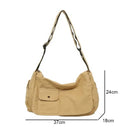 Casual Canvas Messenger Bag