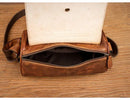 Round Vintage Leather Satchel