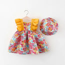 Madeline Baby Girls Vintage Floral Summer Dress Set, iBuyXi.com