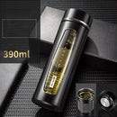 Double Glass Water Bottle Portable Insulation - view 4