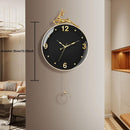 Modern Nordic Creative Wall Clock With Hanging Watch, iBuyXi.com
