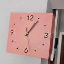 Personality Home and Decoration Steel Cutout Corner silent Wall Decor Modern Style Stylish Clock , ibuyxi.com