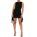 Colorful Bodycon Ruffled Mini Dress, ibuyxi.com