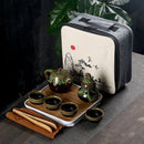 Portable Travel Tea Set Teapot, Cup and Tea Bag - view 9