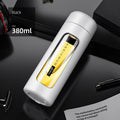 Double Glass Water Bottle Portable Insulation - view 2