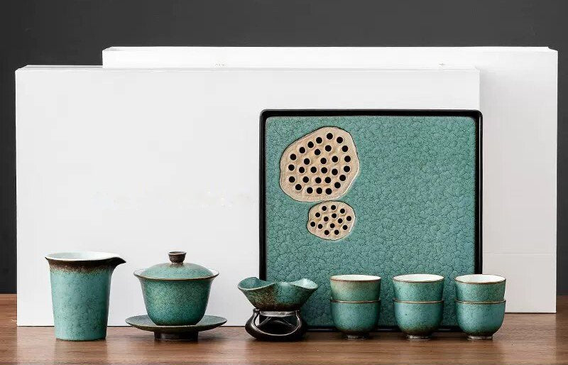 Premium Gift Box Set with Historical Tea Pots ibuyxi.com