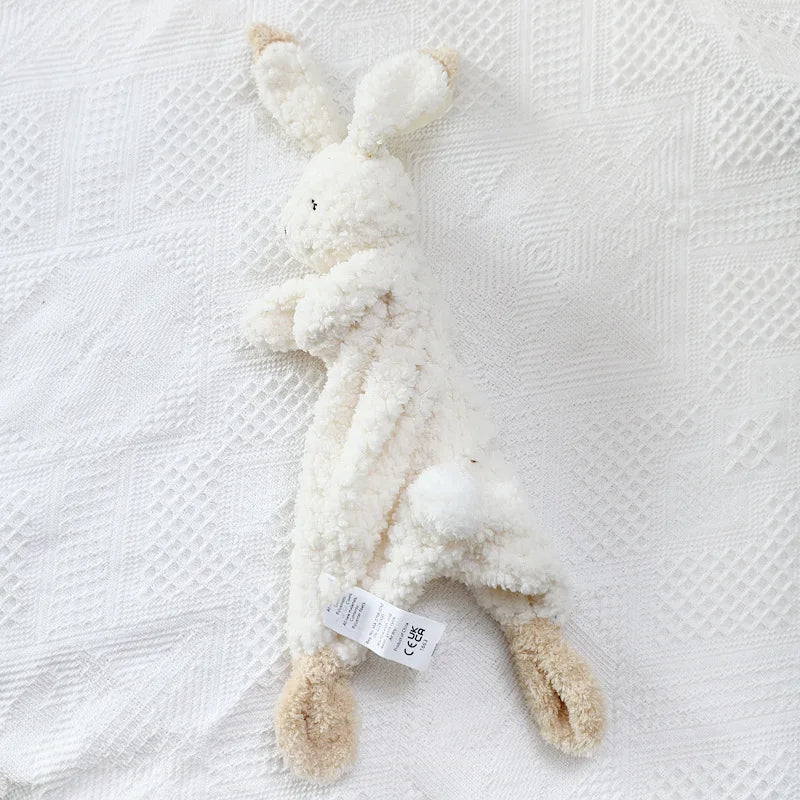 Bunny Rabbit Plush Baby Blanket