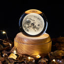 Crystal 3D Universe Ball Night Light with Music Box, ibuyxi.com