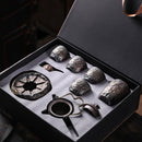Hot Tea Set with Zen Lotus Base and Cup - view 4