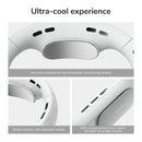 Portable Rechargeable Bladeless Neck Brace Cooling Fan, iBuyXi.com
