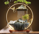 Creative Ceramic Flowing Water Rockery Fountain - view 6