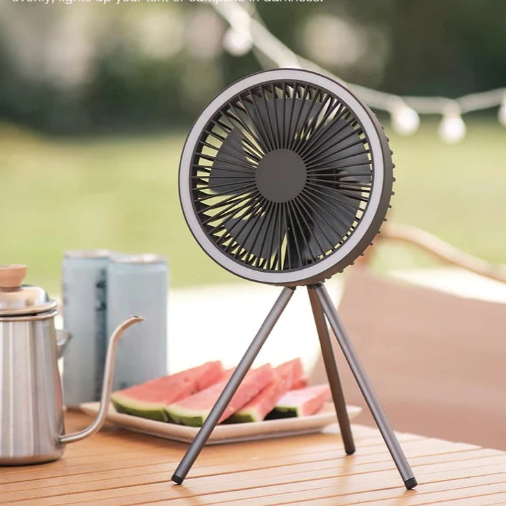 10000mAh Portable Rechargeable Fan for Camping
