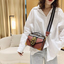 Retro Lion Head Crossbody Bag