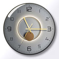 Fashion Ultra Thin Black Frame Silent Wall Clock, iBuyXi.com