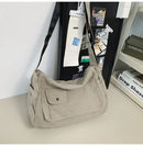 Casual Canvas Messenger Bag