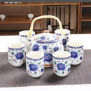 Handmade and Porcelain Ceramic Tea Pot Set, ibuyxi.com