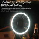10000mAh Portable Rechargeable Fan for Camping, iBuyXi.com