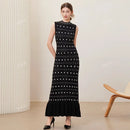 Silver Embellished Maxi Dress