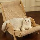 Sisal Wooden Lounge Cat Scratcher